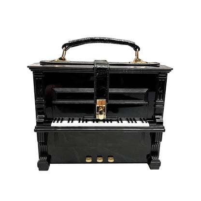 purses and handbags Luxury Designer crossbody shoulder bag For Women piano shape handmade bags Purse Messenger Bag banquet bag