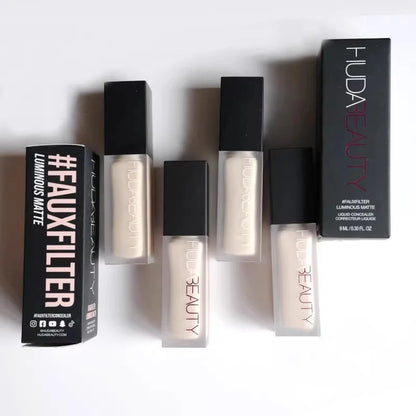 Hot Liquid Concealer Matte Waterproof Oil Control Moisturizing Long Lasting Foundation Makeup Liquid Face Contouring Cosmetics