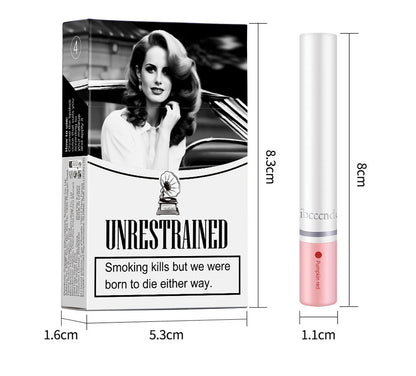 4Colors/set Cigarette Lip Gloss Set Velvet Matte Waterproof Long-lasting Lip Non-Stick Cup Cigarette Lipstick Makeup For Women