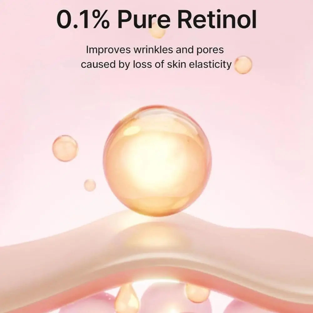 Korean Vita A Retinol Shot Tightening Booster Firming Enhancer Moisturizing Pore Shrinking Dark Circles Serum Skin Care