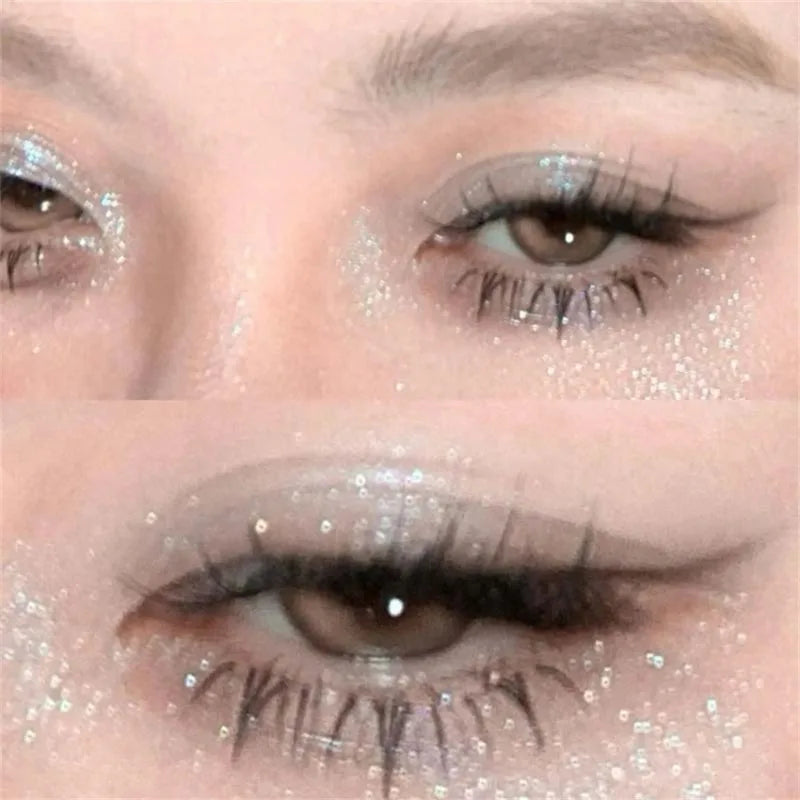 Diamond Monochrome Highlighter Eyeshadow Palette Chameleon Metallic Green Brighten Eye Shadow Fine Flash Eye Makeup Cosmetic