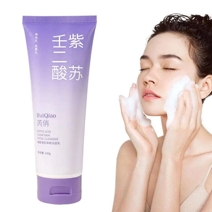 Perilla Essence Facial Cleanser Deep Cleaning Gentle Oil Control Refreshing Acne Removal Shrink Pores Cleanser Face Skin Care