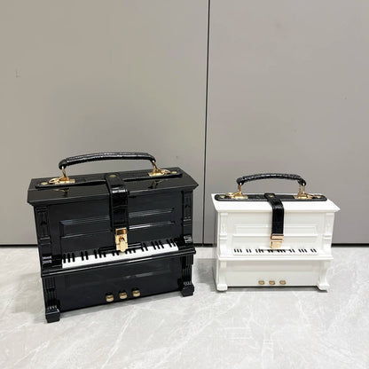 purses and handbags Luxury Designer crossbody shoulder bag For Women piano shape handmade bags Purse Messenger Bag banquet bag