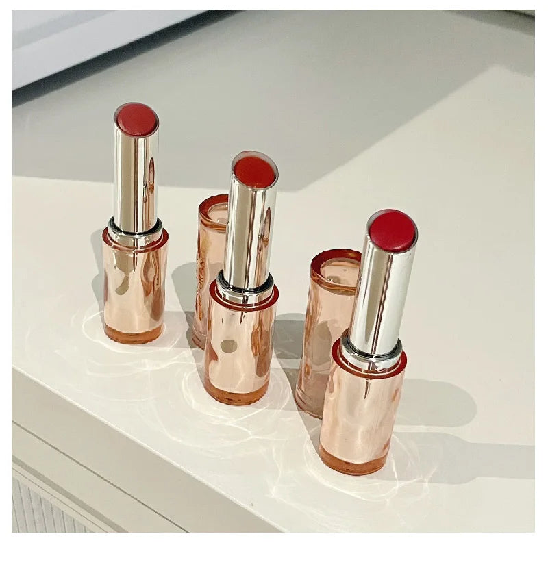 HERORANGE delicate and beautiful, mirror light lipstick, light makeup, lip gloss, long-lasting moisturizing without fading