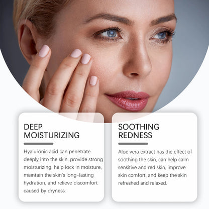 345 Relief Cream Reduce Redness Soothing Care Face Lifting Brightening Even Skin Tone Tone Beauty Moisturizing Smooth Cream 50g