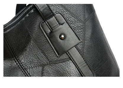 Trendy Women's  New Large Capacity Tote Bag with Horizontal Square Zipper Single Shoulder Handbag