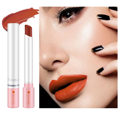 4Colors/set Cigarette Lip Gloss Set Velvet Matte Waterproof Long-lasting Lip Non-Stick Cup Cigarette Lipstick Makeup For Women