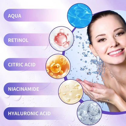 Hoygi Niacinamide Facial Serum Vitamin B3 Wrinkles Pigment Dark Spot Removal Correcting Glow Serum Face Whitening Moisturizer