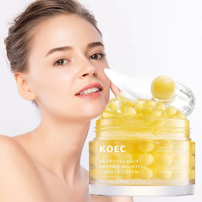 KOEC 5% Niacinamide Hydrolyzed Collagen Deep Hydrating Jelly Cream Moisturizer Plump Moisturizing And Nourishing Skin Care Cream