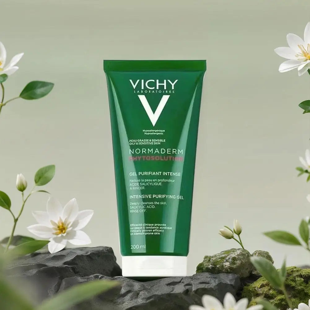 VICHY Face Brightening Gel Anti Acne Purifying Gel Cleanser Moisturizing Oil Control Pore Shrinking Moisturizing Skin Care