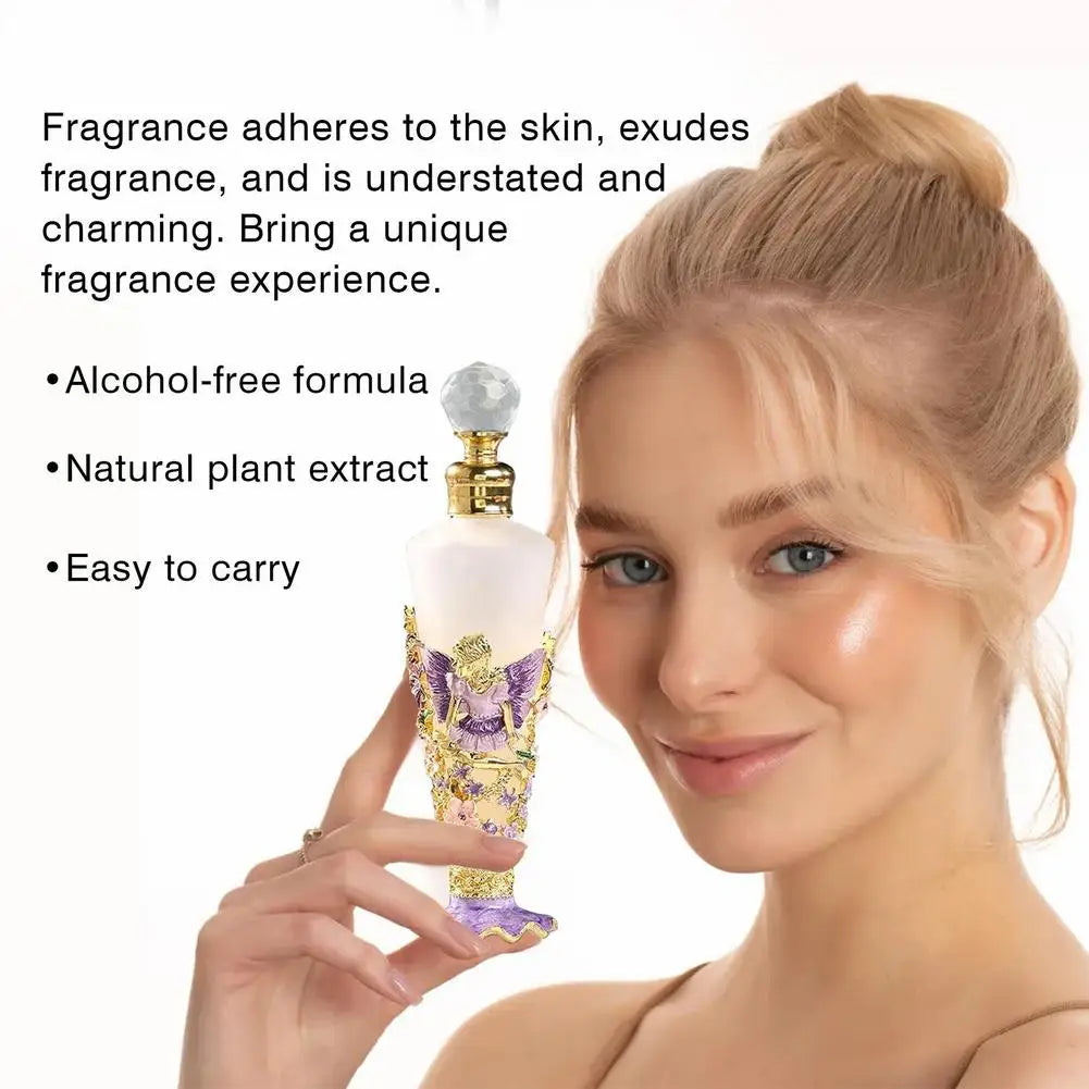 25ml Arabian Floral Goddess Perfume Fresh Vanilla Orchid Scent Eau De Toilette Long-lasting Charming Romantic Date Perfume Spray