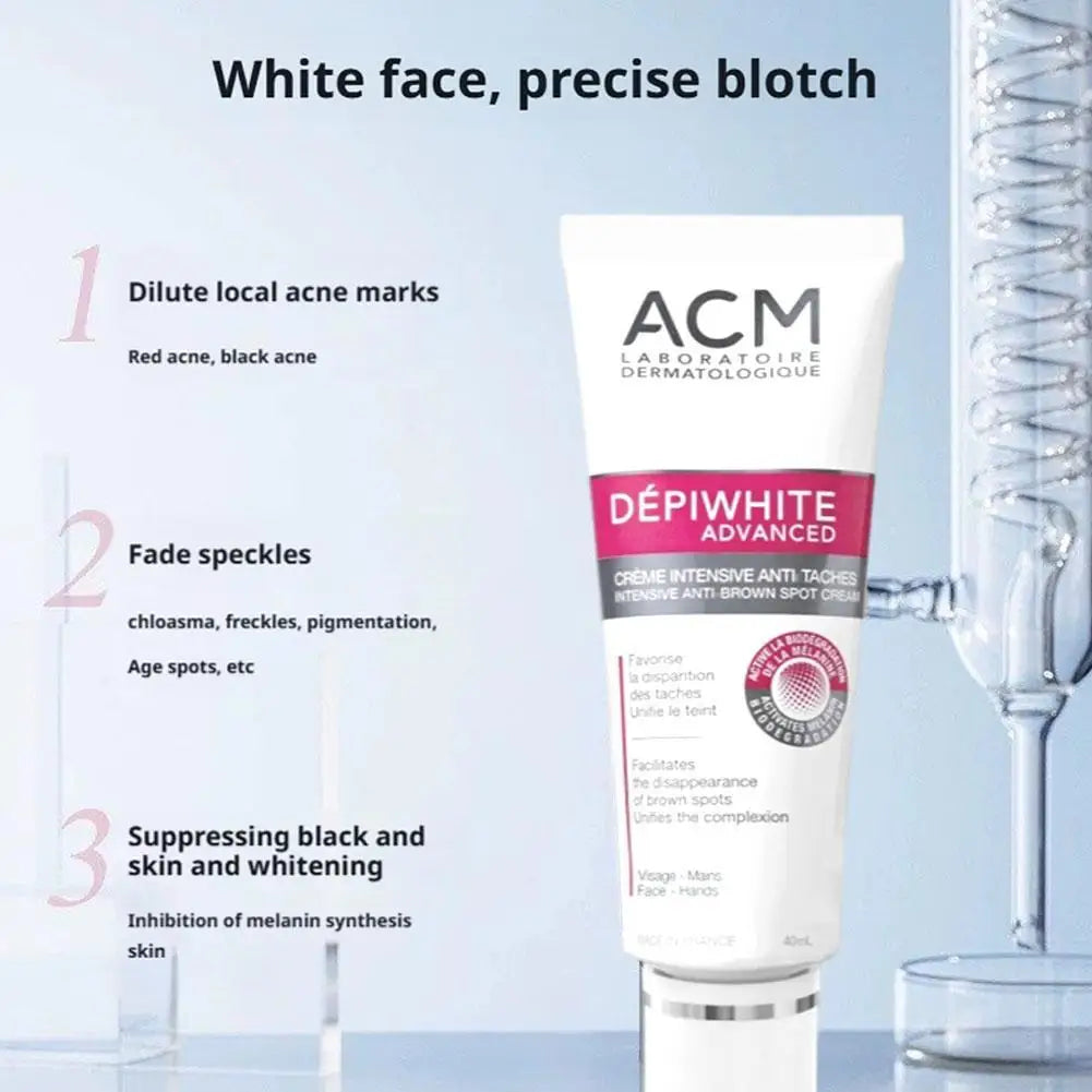 ACM 40ml Advanced Powerful Freckle Cream Gentle Skin Cleansing Soap VITIX Remove White Spot Pigmentation Facial Moisturizing Gel