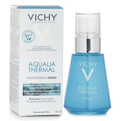 Vichy Aqualia Thermal Hydrating Serum, 48 - hour Moisture, Deep moisturizing, skin repair, nourishing the skin 30ml