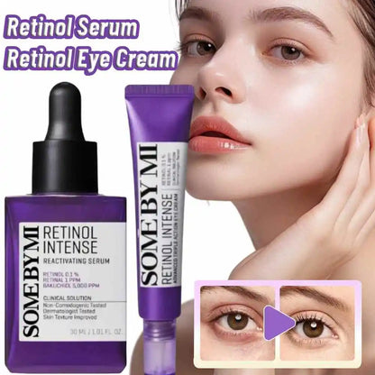SOMEBYMI Retinol Powerful Revitalizing Serum Anti-aging Firming Skin Diminishing Fine Lines Moisturizing Eye Cream Korean Skinca