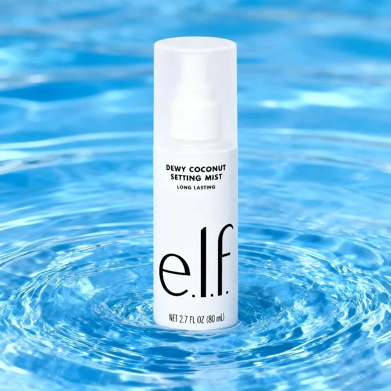 ELF Makeup Spray Long Lasting Makeup Holding Moisturizing and Oil Control Prevent Makeup Sticking and Fall Off Fast Film-forming
