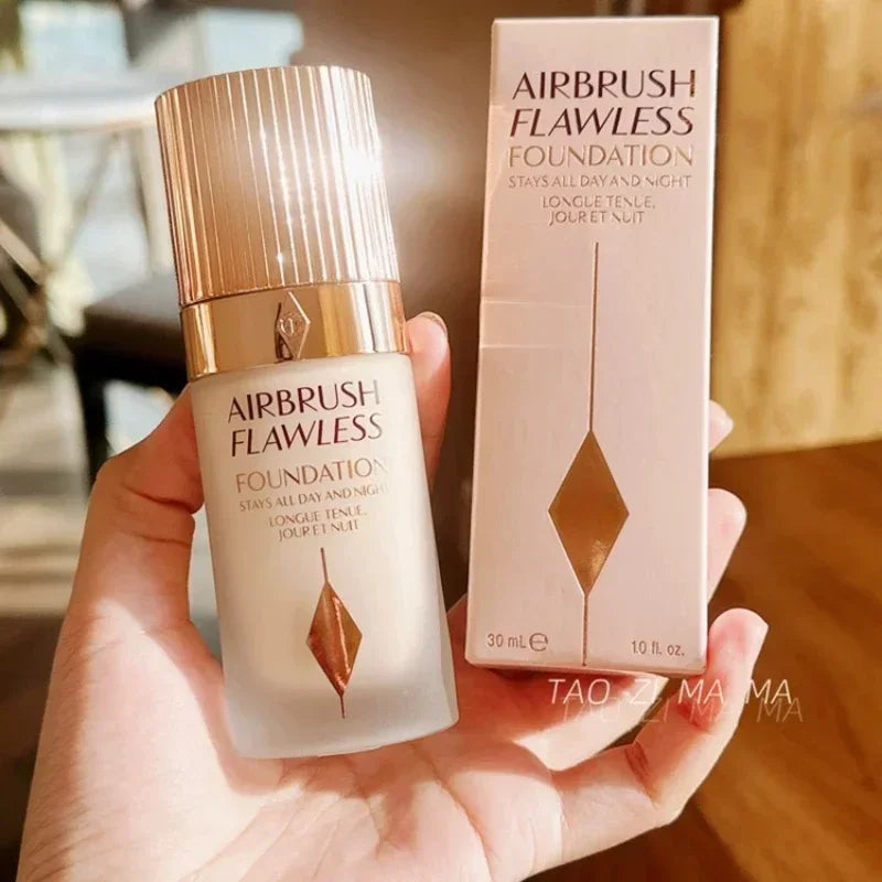 30ml C Soft Focus Beauty Red Carpet Liquid Foundation Long Lasting Concealer Blend Oil Skin Lasting Oil Control