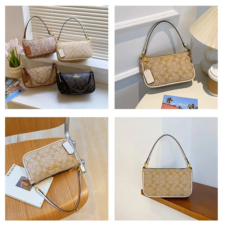 2025 Summer Hot Sale! Vintage Monogram Niche Bag | Single Shoulder & Crossbody | Stylish Handheld Tote