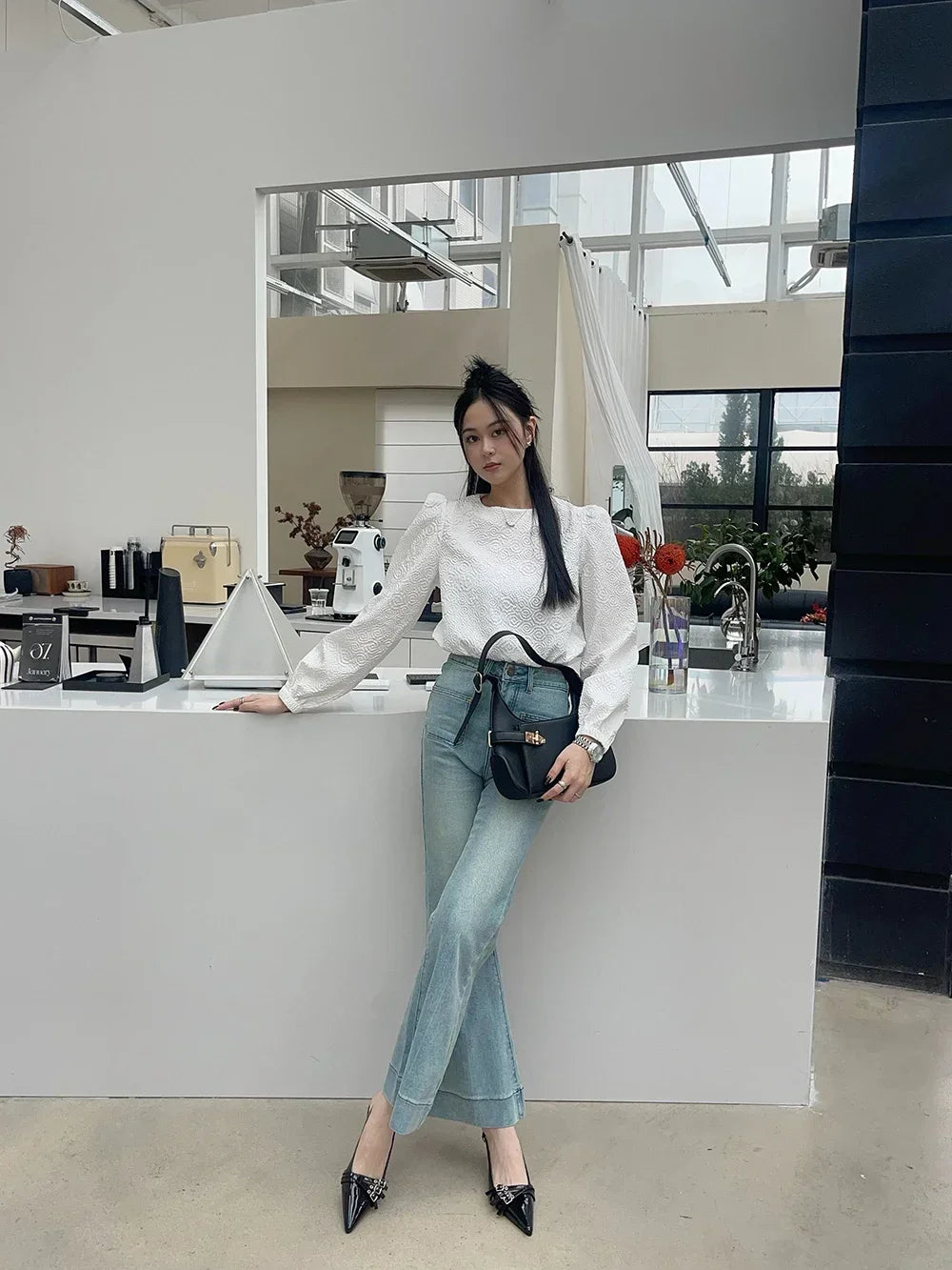 Pointed Toe Women Sandals New Arrivals Fashion Elastic Band Party Dress Shoes Woman Thin Mid Heels Red Black Silver Fashion