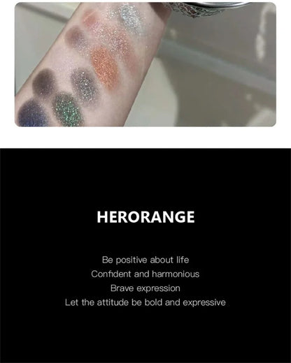 Diamond Monochrome Highlighter Eyeshadow Palette Chameleon Metallic Green Brighten Eye Shadow Fine Flash Eye Makeup Cosmetic