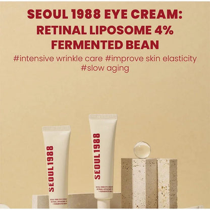Korean 1988 Retinol Face Care Serum,Black Ginseng Niacinamide Vitamin C Moisturizing Firming Ampoule,Anti Aging Wrinkle Skincare