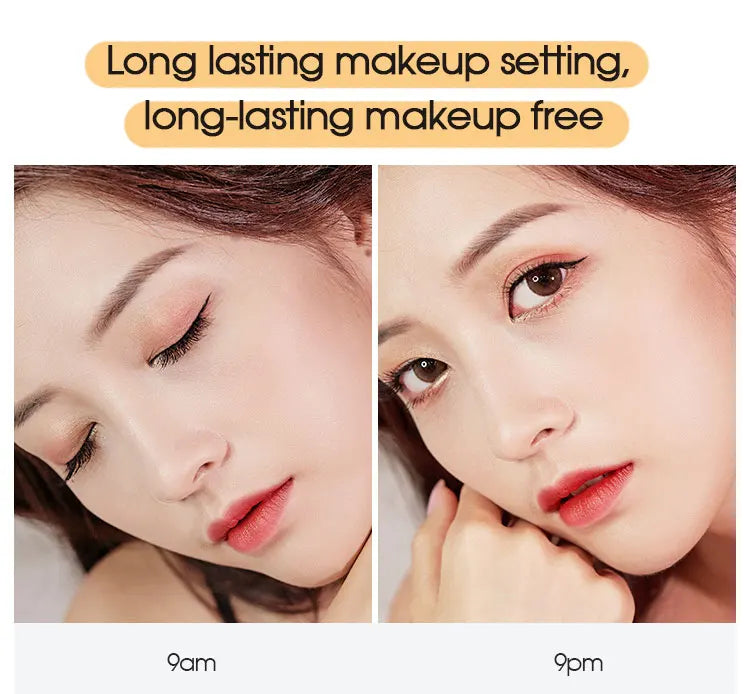 Egyptian style powder for long time oil control concealer, white, makeup free, waterproof and moisturizing