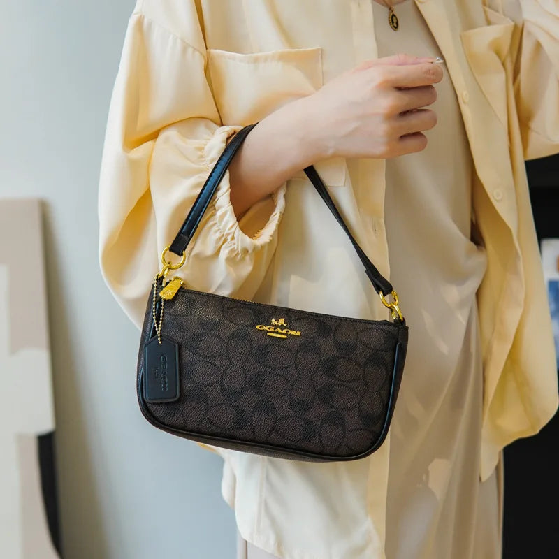 2025 Summer Hot Sale! Vintage Monogram Niche Bag | Single Shoulder & Crossbody | Stylish Handheld Tote