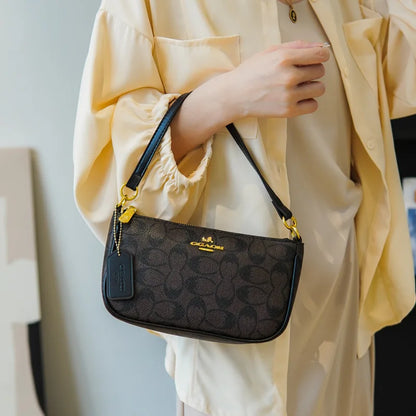 2025 Summer Hot Sale! Vintage Monogram Niche Bag | Single Shoulder & Crossbody | Stylish Handheld Tote