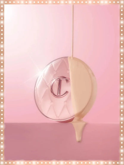 Charlotte Tilbury Heart Shape Double Splicing Two Colors Powder Blusher Powder Unique Design Makeup Products Star Powder Blusher