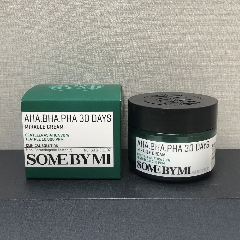 SOMEBYMI Shabomi Tea Tree Triac Acid Essence AHA BHA PHA 30 Days Miracle Toner Retinol Eye Cream Honey Oil Acne Skin Face Cream