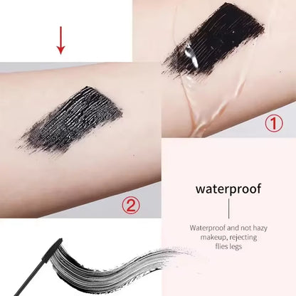DUNUF Waterproof Mascara Eyelashes Lengthening Long Lasting Silky Lash Black Eyelashes Extension Make Up Beauty Eye Korean Cosmetic