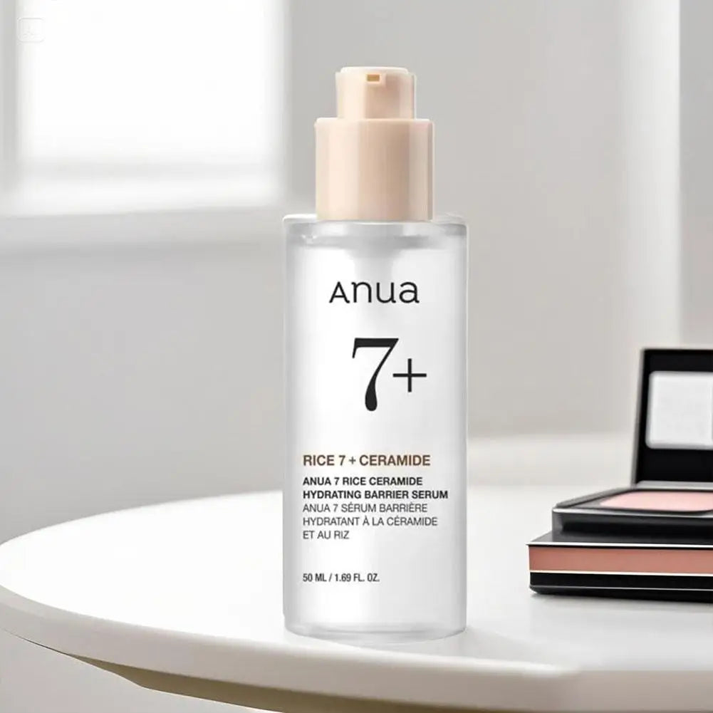 Anua Peach Rice Ceramide Skincare For Daily Defense All Skin Hydrating SPF Sunscreen Barrier Repair Essence Protect Nourish Skin