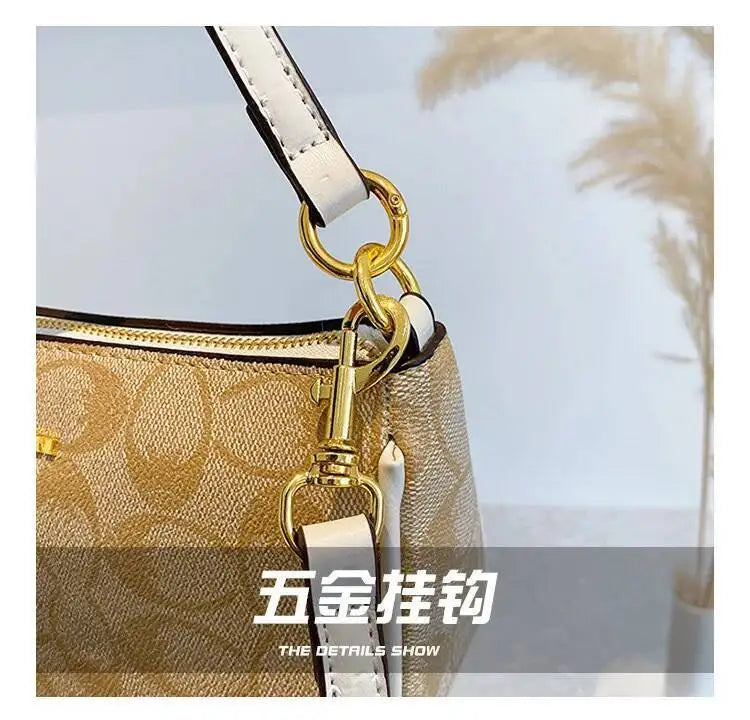 Elegant Women's Underarm Bag Hot Popular Ladies Shoulder Bag PU Leather Luxury Handbag Ladies Bag Designer Crossbody Bag