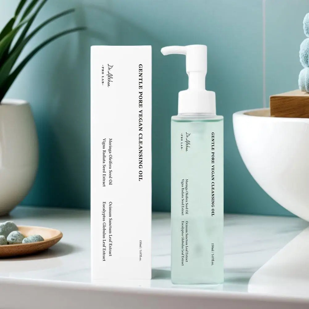 Deep Cleansing Makeup Remover Oil 150ml Dr.Althea Gentle Pore Clean Moisturizing Vegan Formula Korean Natural Oil Skin Cleanser