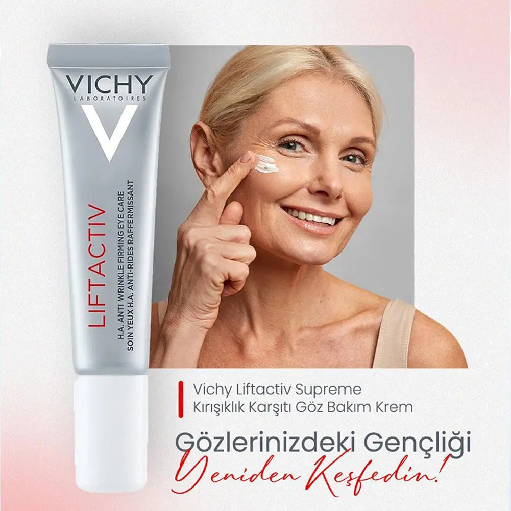 Vichy Revitalizing Firming Eye Cream Natural Herbal Anti Wrinkle Moisturizing Fade Fine Line Dark Circle Eye Serum Eye Care