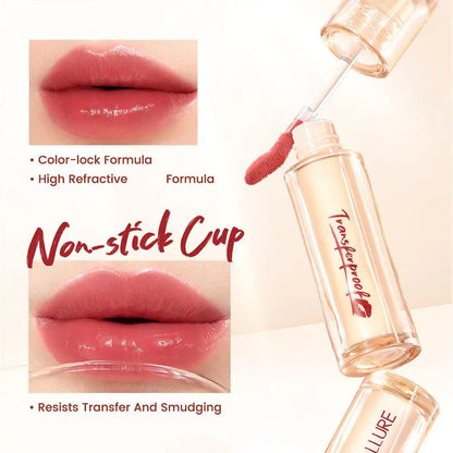Moisturizing non-stick cup lip glaze long lasting natural Mirror Water Gloss Lipstick Lip beauty Makeup Cosmetics