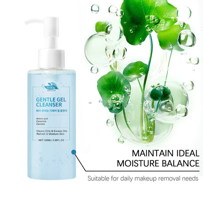 Beta-Panthenol Gel Cleanser: Gentle Cleansing, Leaves Skin Soft and Tender – Transparent Gel, Refreshing Facial Cleanser