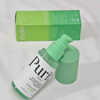 Korean Purito Centella Asiatica Facial Serum For All Skin Type Soothing Calming Moisturizing Bamboo Essence Cream Skin Care