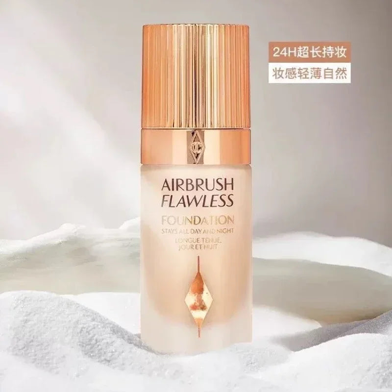 30ml C Soft Focus Beauty Red Carpet Liquid Foundation Long Lasting Concealer Blend Oil Skin Lasting Oil Control