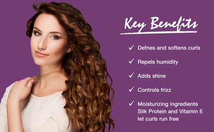 Original Karseell Volume Shampoo and Conditioner Argan Oil Moisturizing Smooth Leave in Cream Curl Defining Cream Hair Care Set