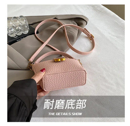 2025 New Arrival! Small Bucket Bag with Chic Design - Lightweight, Versatile Shoulder/Crossbody Carry, Small Fresh Aesthetic