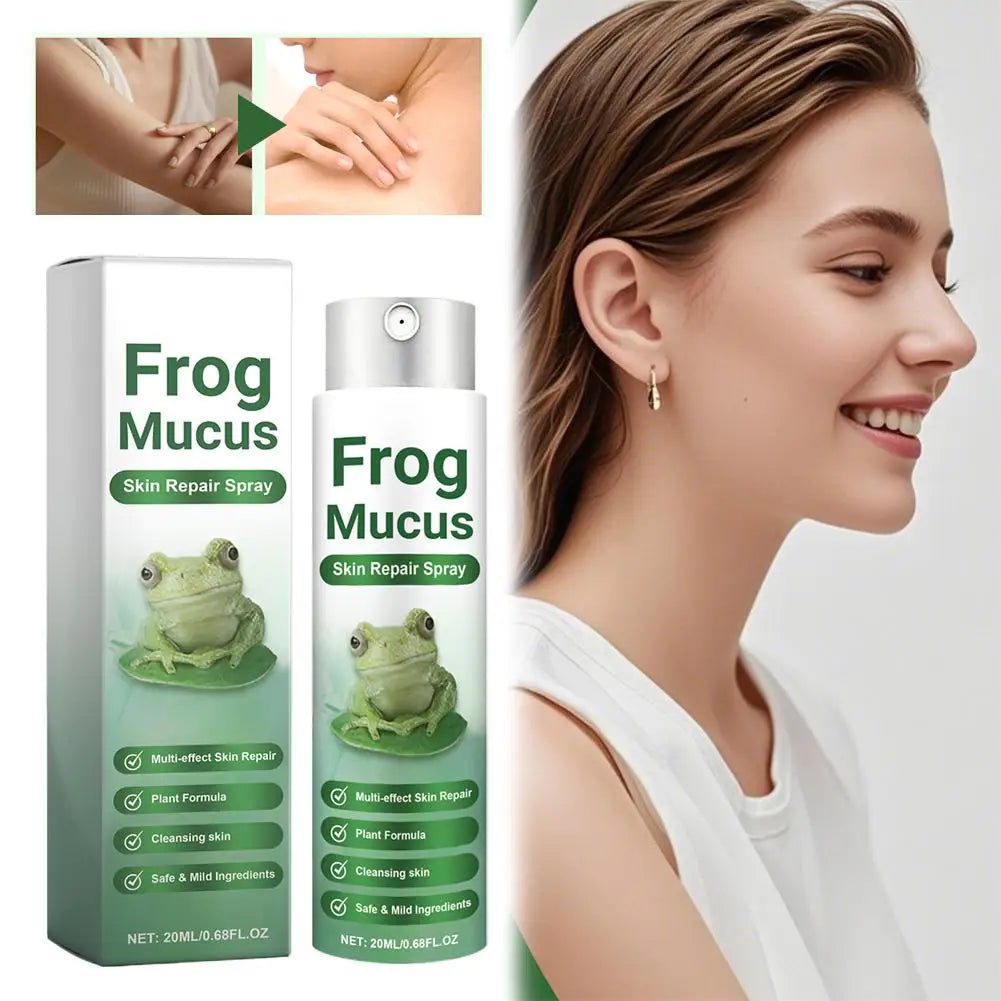 Frog Mucus Skin Repair Spray skin care spray toner pore shrinking acne mark repair for closed acne red skin pore repair skincare