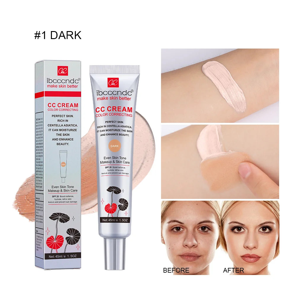 CC Cream Erborian Centella Correcting Makeup Before Moisturizing Waterproof Anti-sweat Concealer Lasting Women Makeup Foundation