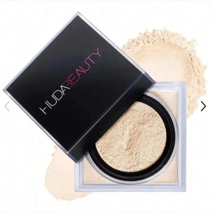 2025 Loose Baking Setting Powder Oil Control Natural Face Matte HUDA Waterproof BrighTening Loose Powder Makeup Cosmetics