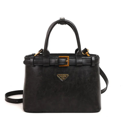 Fashionable Versatile Small Square Bag Women's Retro Crossbody Commuter Bag Ladies Handbag Soft Material Autumn Winter New Model