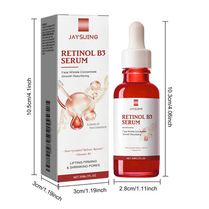Retinol B3 Brightening Essence Reduce Fine Lines Inhibit Melanin Production Antioxidant Smooth Skin Moisturizing Facial Serum