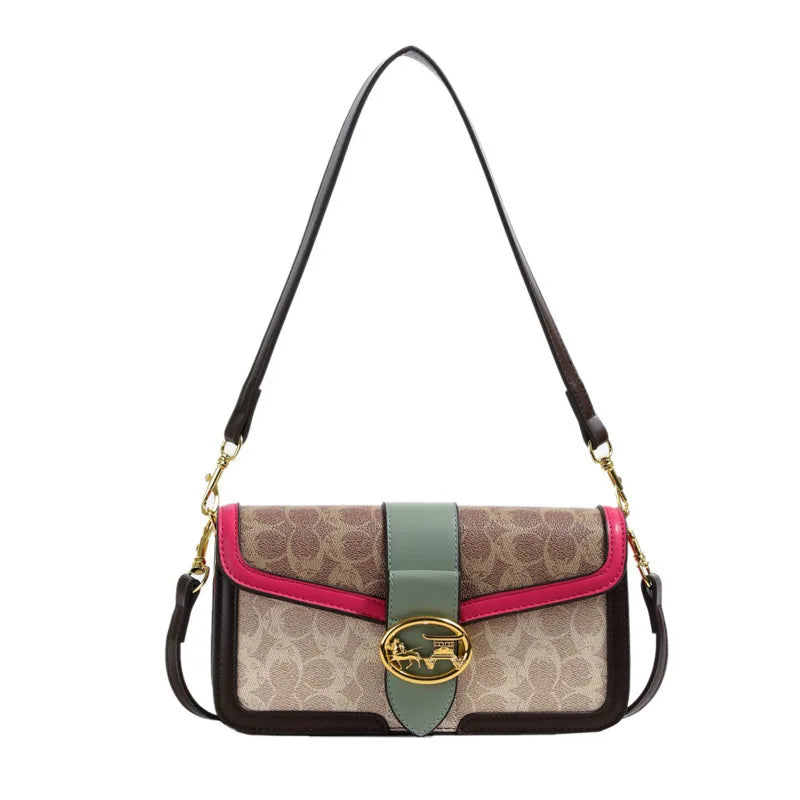 Elegant Women Top Handle Bag Geometric Pattern Tote Bags Women Underarm Bags Ladies Crossbody Bag Hot Popular Style Handbags