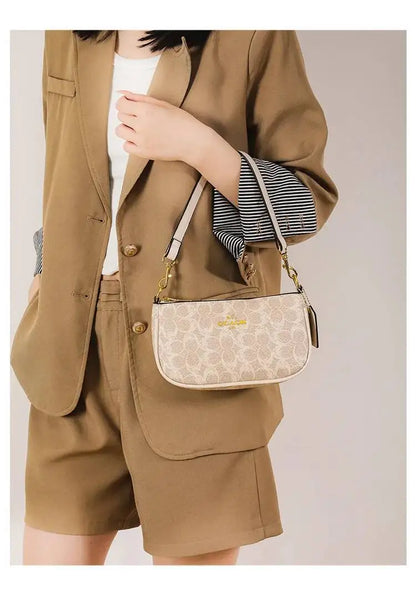 Elegant Women's Underarm Bag Hot Popular Ladies Shoulder Bag PU Leather Luxury Handbag Ladies Bag Designer Crossbody Bag