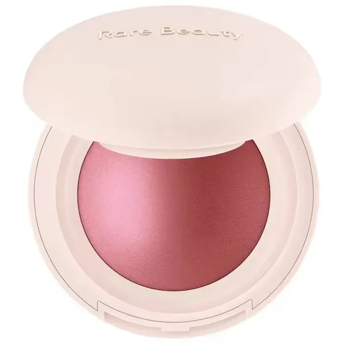 Rare Beauty Dual-use Enlighten Powder Portable Mirror Eyes Cheek Blusher Waterproof Mositure Face Contour Shadow Plump Makeup