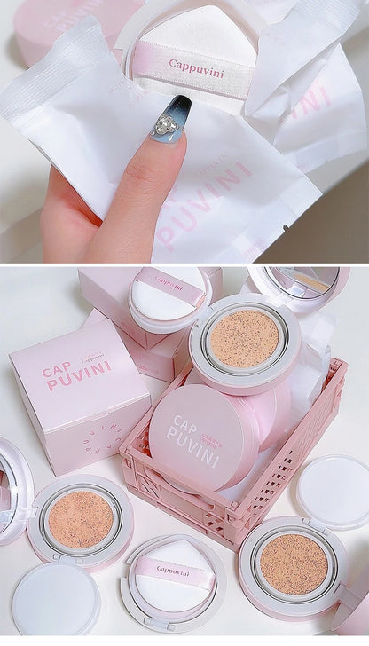 Moisturizing Concealer Air Cushion Natural Makeup Holding Water Resistant Cream Skin Foundation
