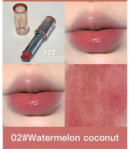 HERORANGE delicate and beautiful, mirror light lipstick, light makeup, lip gloss, long-lasting moisturizing without fading